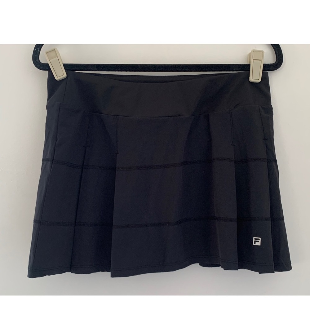 Fila Black Tennis Skirt